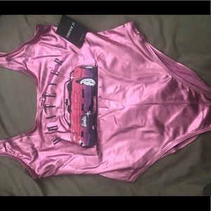 Barbie bodysuit forever21